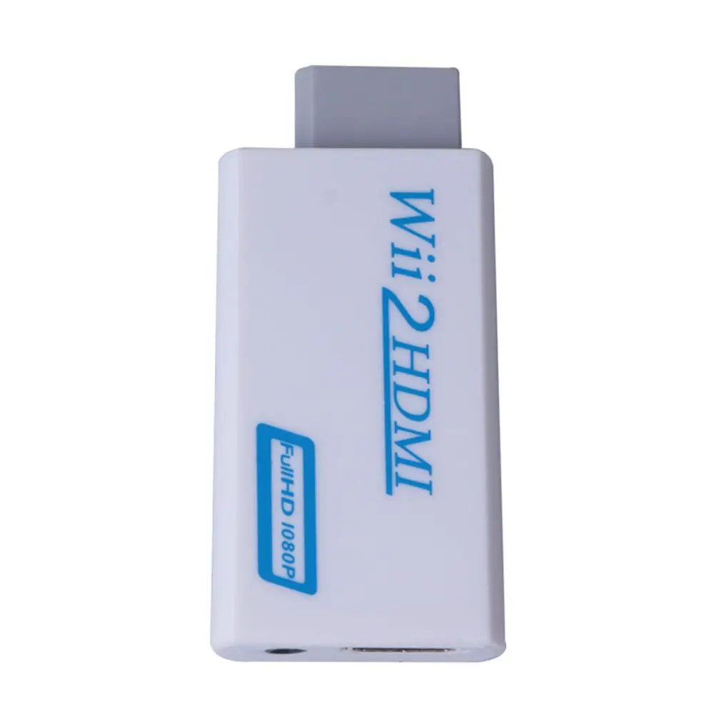 1 шт. преобразователь WII в HDMI адаптер Full HD 1080P на Wii 2 3 5 мм аудио для ПК монитора HDTV |