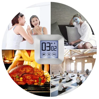 

Contact Timer Kitchen Timer Countdown Timer Suitable for Cooking and Baking