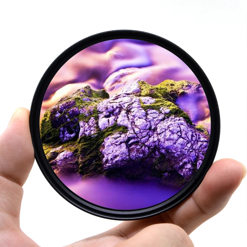 Filtro Obiettivo Fotocamera Knightx Fld Per Canon Eos Sony Nikon 18-135 D70 200D 24-105 D600 D80 Light D3300 18-200 52Mm 55Mm 58Mm 67Mm