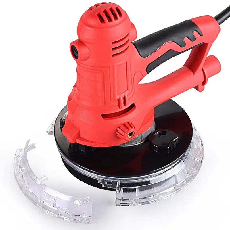 

800 W Wall Grinding Machine AC 220V 600-2300 r/min Disc Sander Electric LED Light Vacuum Wall Putty Sandpaper Polisher Machine