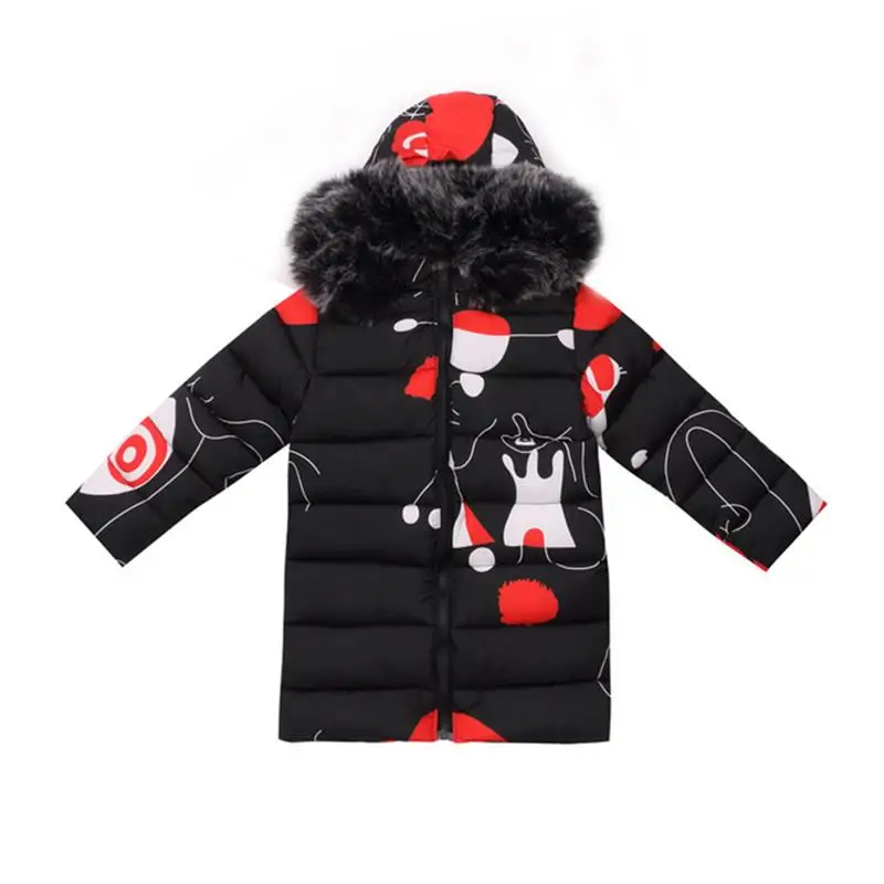 New baby Girls Winter Coat 5 to 14 Years Hooded Children Patchwork Down Baby Boy Winter Jacket Boys Kids Warm Outerwear Parks