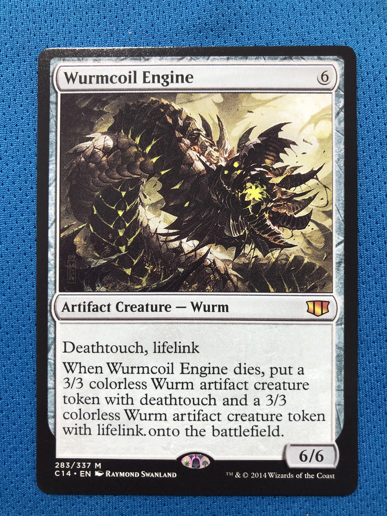 Wurmcoil двигателя Commander голограмма маг ProxyKing 8,0 VIP-карты, чтобы собрать Каждый мг карты