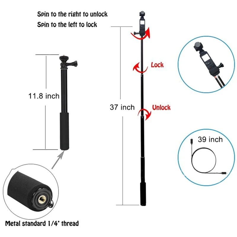 ABHU-Dimmable светодиодный студийный кольцевой светильник для камеры, фото-телефон, видео светильник, лампа с селфи-палкой, кольцевой заполняющий светильник для Osmo Pocket