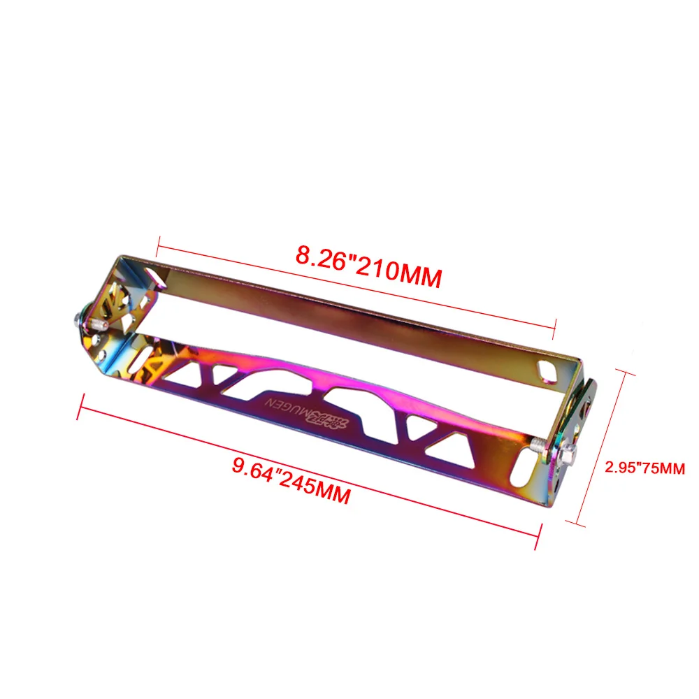 RASTP новое поступление автомобильный Стайлинг алюминиевая рамка для номерного