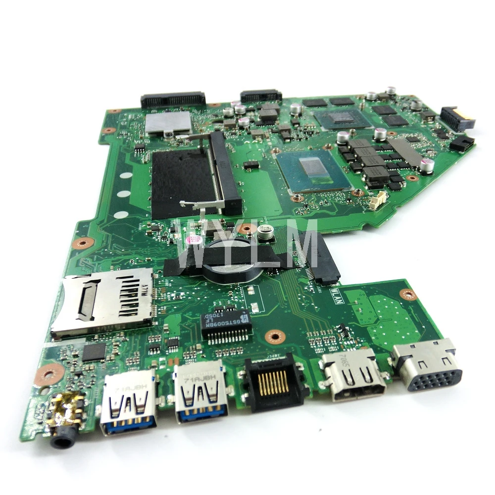 X550VXK материнская плата 8G/I7-7700HQ GTX950M/2 GB системная плата REV2.0 для ASUS X550VXK X550VX FX50V ZX50V X550V X550 материнская плата Тесты ОК