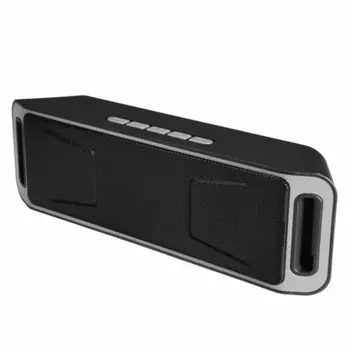 

Portable Outdoor Column Wireless Bluetooth Speaker Dual Horn Bass Subwoofer AUX TF Card U Disk Loudspeaker For PC Phone