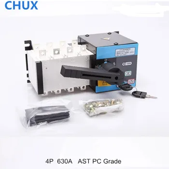 

4P 630A AST Dual Power Automatic Transfer Switch PC Grade 380v Circuit Breaker Isolation type ATS