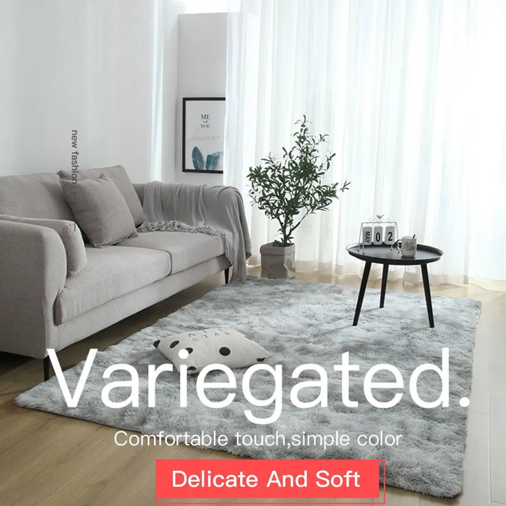 

Living Room/Bedroom Cotton Rug Modern Area Rectangle Rugs Shaggy Nursery Rug Home Room Pads Plush Carpet Decorations Shaggy Mats