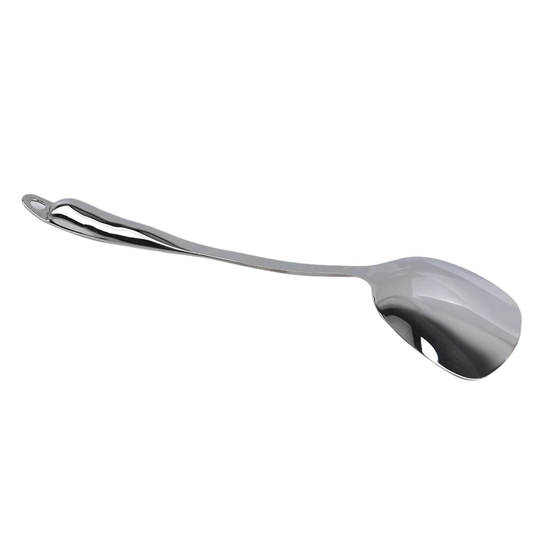 Long Handle Soup Ladle Spoon Turner Wall Hanging Stainless Steel Spatula Sauces Spoon Tableware Kitchen Cooking Utensils Tool