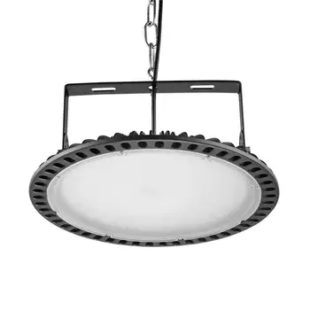

2pcs 200W Ultrathin UFO LED High Bay Lights Industry Light Hall Lamp 220V Mining Ceiling Lights Industrial Lighting