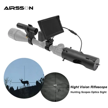 

Tactical Night Vision Riflescope Hunting Scopes Optics Sight 850nm Infrared LED IR Infrared Hunting Camera Night Vision Device
