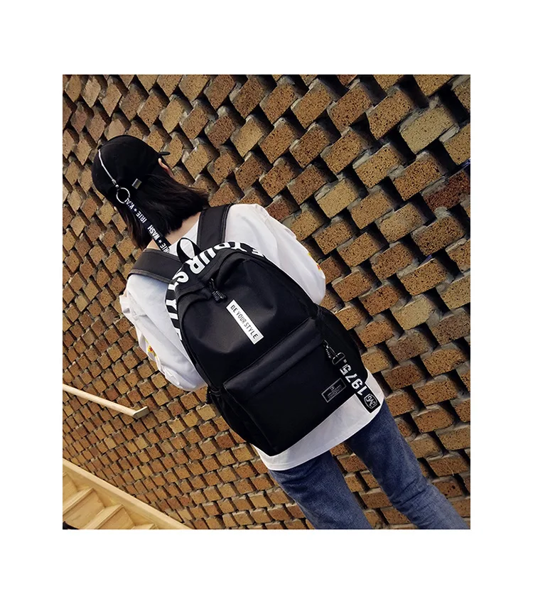 Школьный рюкзак mochilas escolares холщовый большой емкости для студентов средней школы дикий маленький необычный Рюкзак Школьная Сумка