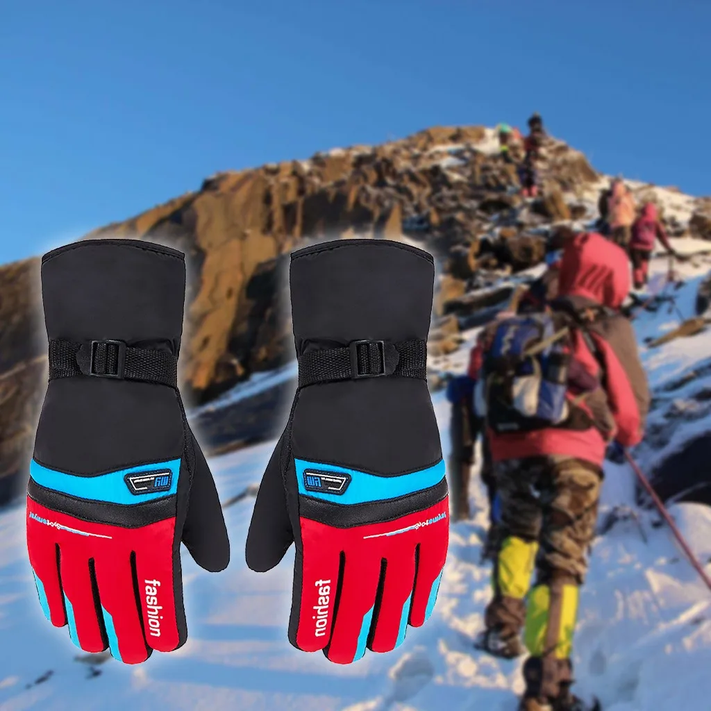 Perimedes мужские перчатки для сноуборда зимние теплые перчатки уличные мотоциклетные ветрозащитный для езды утепленные лыжные перчатки# y40