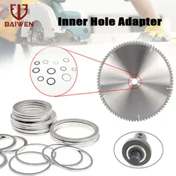 Anneaux réducteurs de lame de scie circulaire 16MM 50MM, anneau de Conversion adaptateur disque de coupe anneaux d'adaptation de trou intérieur 