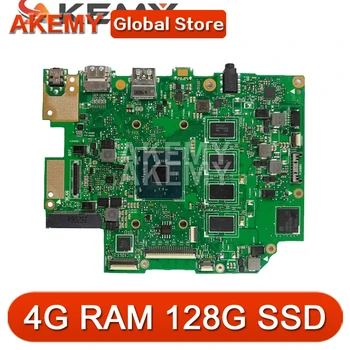 

Akmey Laptop motherboard For ASUS E403SA E403S Mainboard REV.2.1 W/ N3160 4 cores 4G RAM 128G SSD
