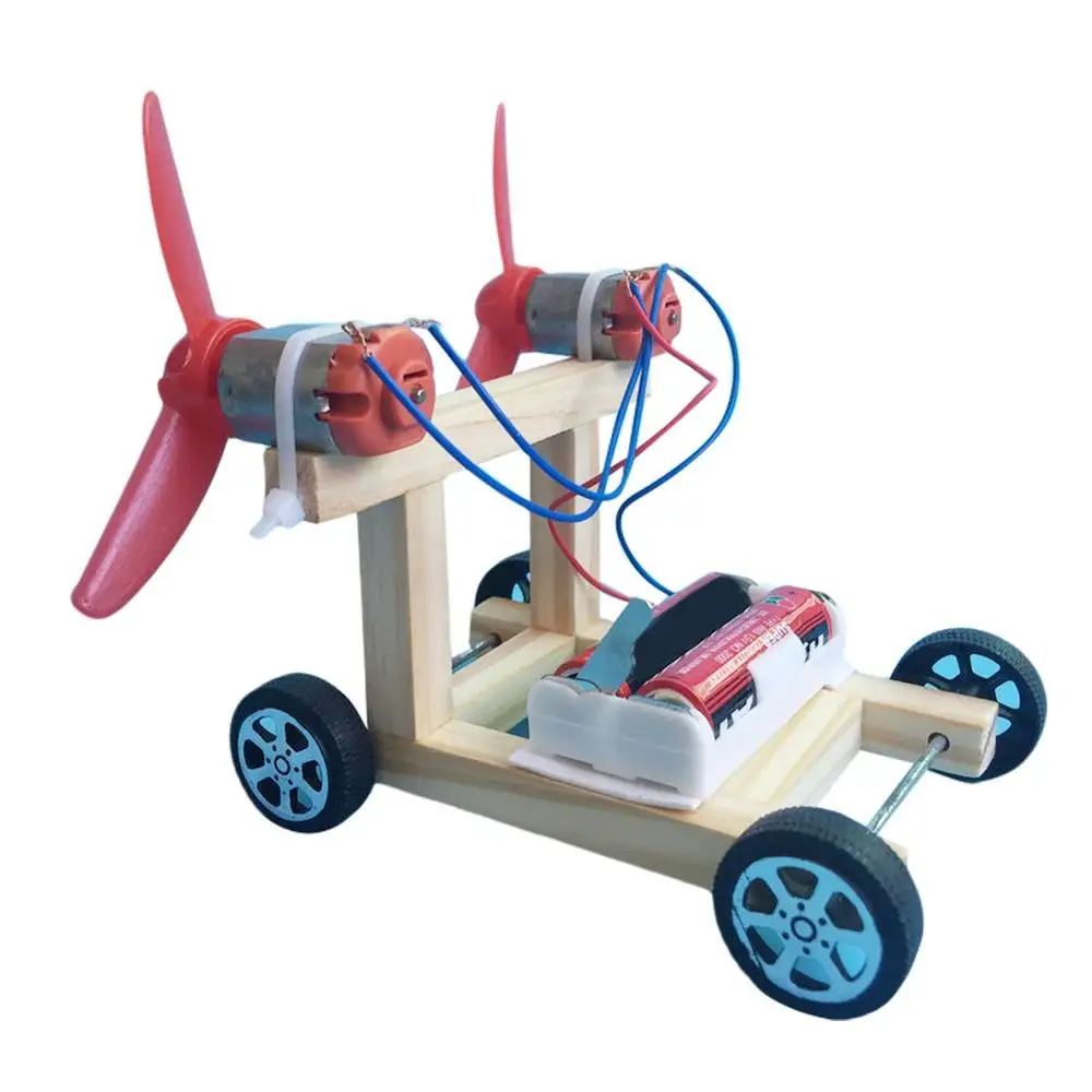 

Kids DIY Assembly Electric Racing Car Model Teaching Aid Science Experiment Toy