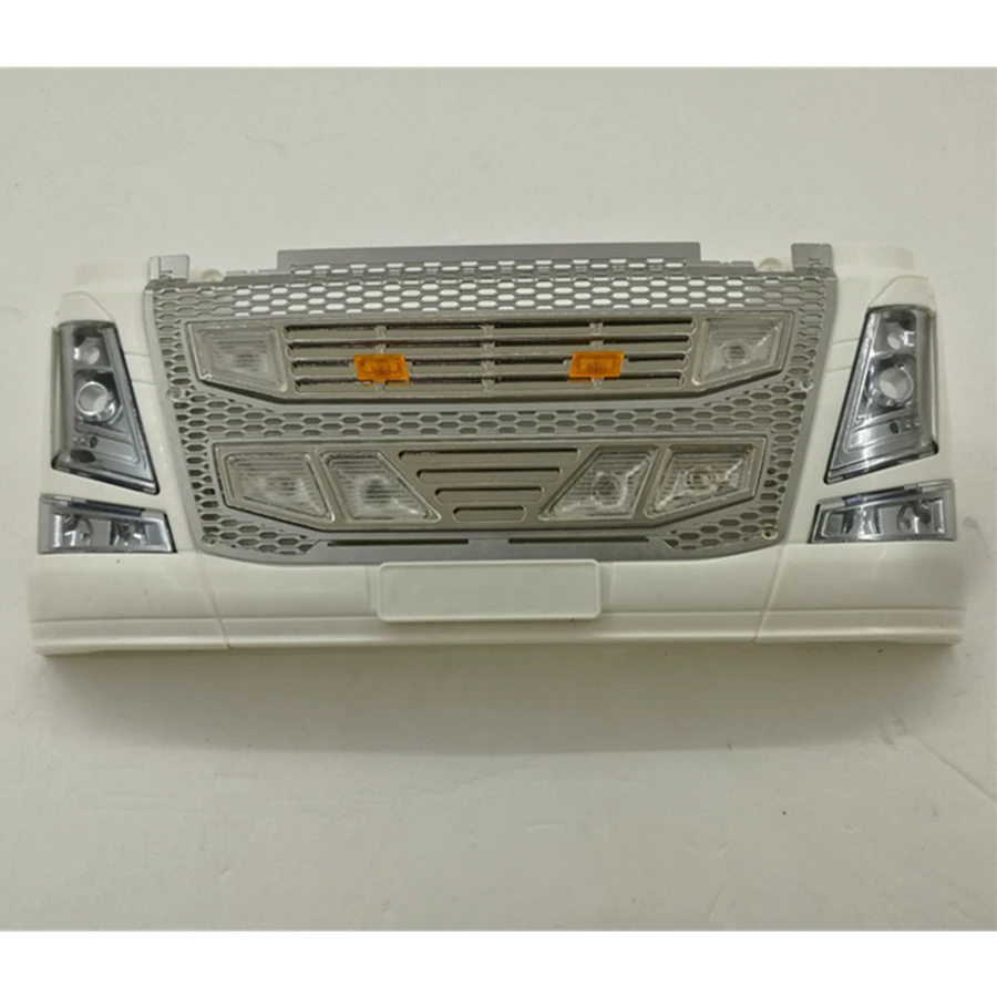 Rc игрушки модель грузовика решетка кузова пластины прожекторы наборы для 1/14 Масштаб дистанционного управления игрушка автомобиль Tamiya FH16 56360 аксессуары части