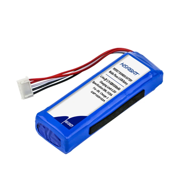 HSABAT GSP1029102A(CS-JML330SL) 9300 мАч батарея для JBL Charge 3 версии батареи