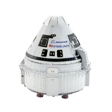 Puzzle 3D en métal pour enfants, kit d'assemblage de modèles de BOEING STARLINER, cadeau, jouets