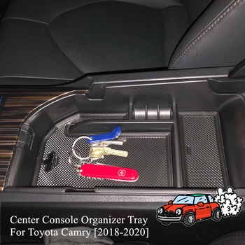 

2018 2019 2020 Camry Console Armrest Storage Organizer For Toyota Camry XV60 LHD Armrest Storage Box Container Camry
