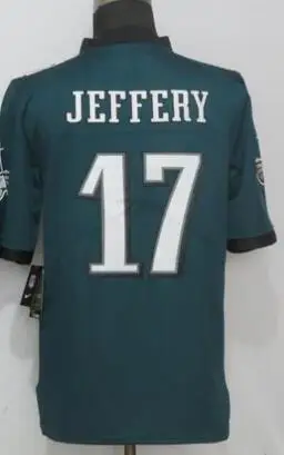 For men А+++ Качественная мужская футболка для взрослых 9 Foles 20 Ramsey Philadelphia 27 Fournette 17 Jeffery - Цвет: For men