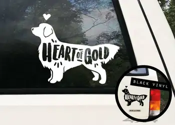 Black/Silver Golden Retriever Bumper Sticker Golden Retriever Decal Dog Lover Gift Dog Breed Sticker Dog Decal S601