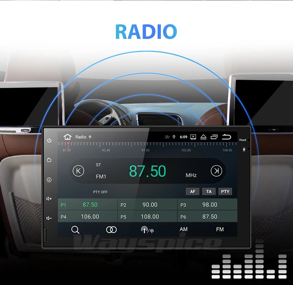 CWD7060 автомобильный dvd gps Навигатор Радио Видео плеер стерео Универсальный 2 din радио Автомобильный мультимедийный плеер gps android 9,0 PX6
