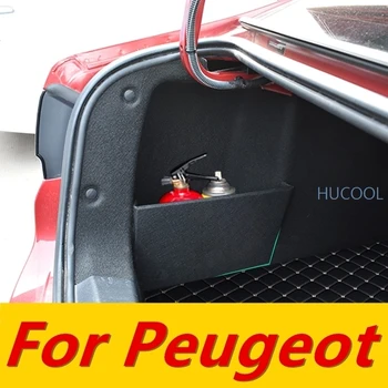 

For Peugeot 408 2010-13 trunk storage baffle storage partition storage box