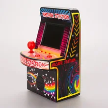 Мини-Консоль 2,5 дюймов lcd видео игры 240 игры в двойной блок питания ручной рокер с джойстиком