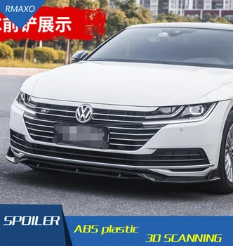 

For CC Body kit spoiler 2019 For Volk swagen CC TF ABS Rear lip rear spoiler front Bumper Diffuser Bumpers Protector