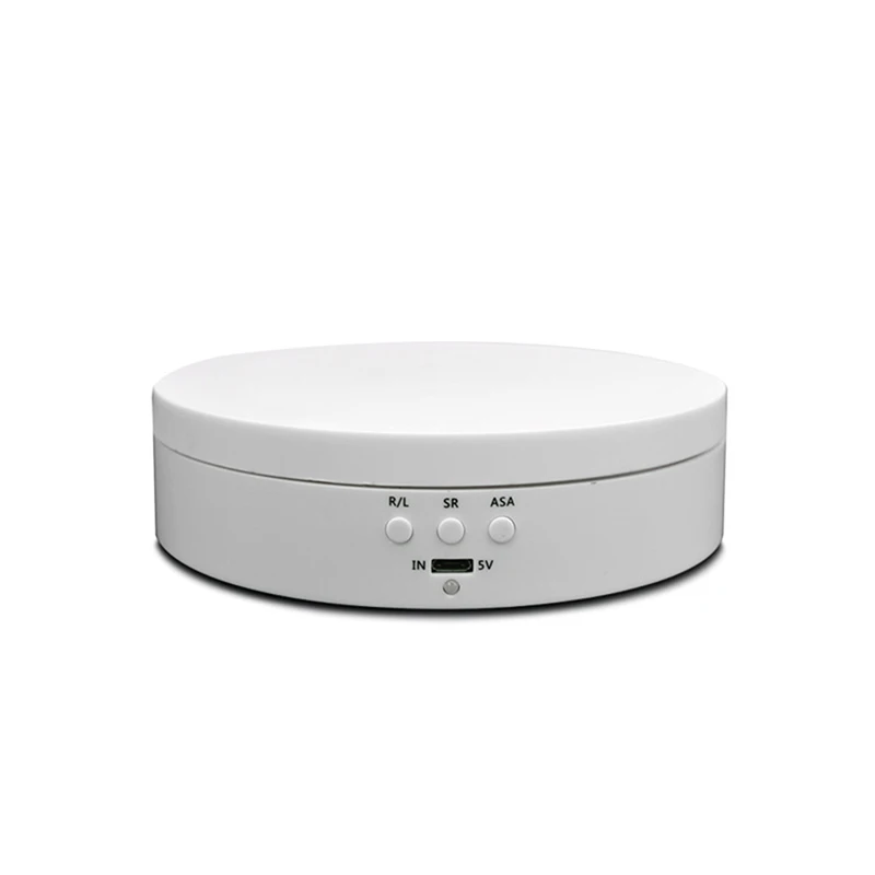 Graus de Rotação Exibição do Produto Turntable para Vídeo Velocidade Ajustável Fotografia Rotativo Display Stand 360 Elétrica Tiro - Image 4