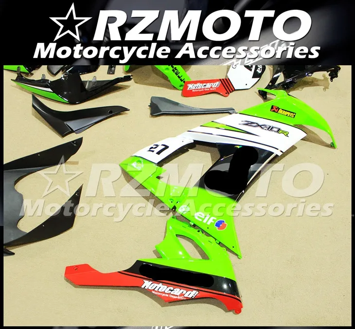 ABS мотоцикл обтекатель комплект для KAWASAKI ZX-10R 2008-2010 год кузов литьевая форма Магазин № 2259
