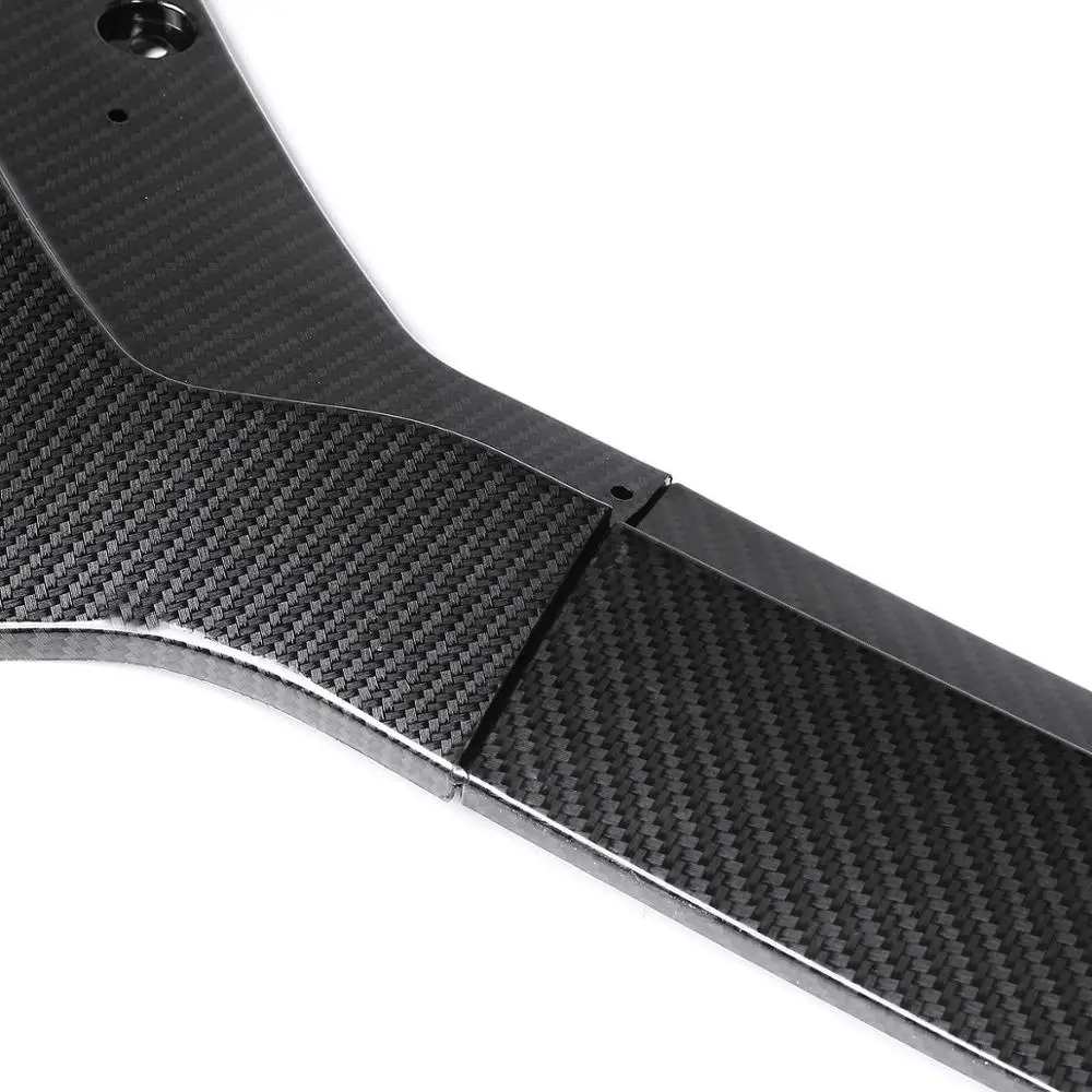 AUTOXBERT Lèvre arrière de toit de voiture universelle de 115 cm, style V, noir, améliore l'apparence aérodynamique et sportive de votre voiture