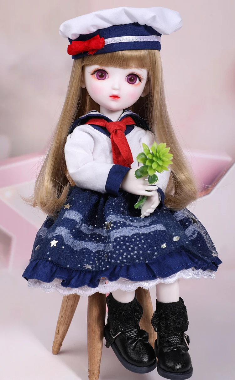 1/6 масштаб BJD Кукла Милый Малыш Девочка BJD/SD смола фигурка кукла модель игрушка подарок. Полный набор с одеждой, обувью, париком A0148MURIEL YOSD