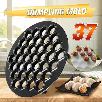 

37 Holes Dumpling Mould Tools Dumplings Maker Ravioli Aluminum Mold Pelmeni Dumplings Kitchen DIY Tools Make Pastry Dumpling