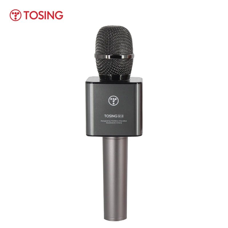 Портативный микрофон для караоке TOSING Q12 2020 беспроводной Bluetooth динамик ручной
