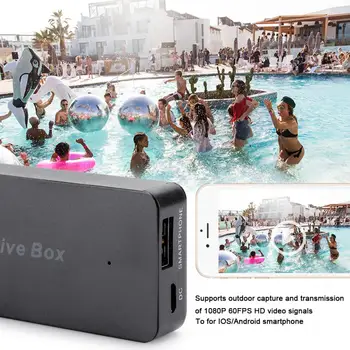 

ABS USB2.0 Mobile Phone Live Broadcast Box 1080P Games Recording Video Capture Card ezcap270 60FPS HD video signals EZLive