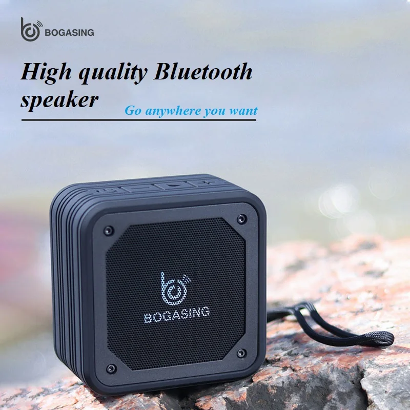 Bluetooth-Колонка BOGASING M10 немецкая черная технология беспроводной сабвуфер с
