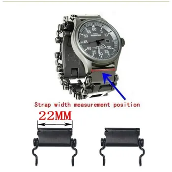 

Replacement parts Watch Link Buckle Stainless Steel Multifunction Tool Outdoor Sports Bracelet Accessories for Adjustable Buckle