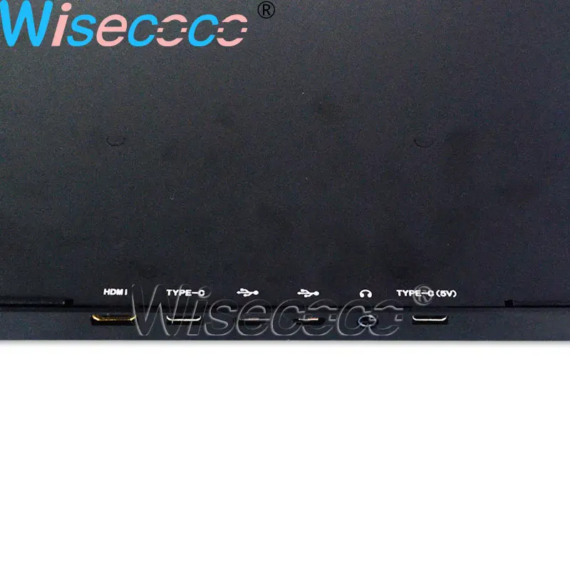 Wisecoco 13," 15,6" 17," дюймовый HD портативный дисплей монитор настраиваемый различные размеры встроенный динамик 1080P 2K 4K 1920*1080