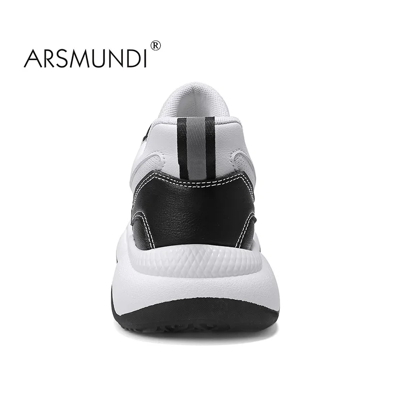 ARSMUNDI/белые мужские кроссовки для бега Мужская Уличная дышащая Спортивная обувь