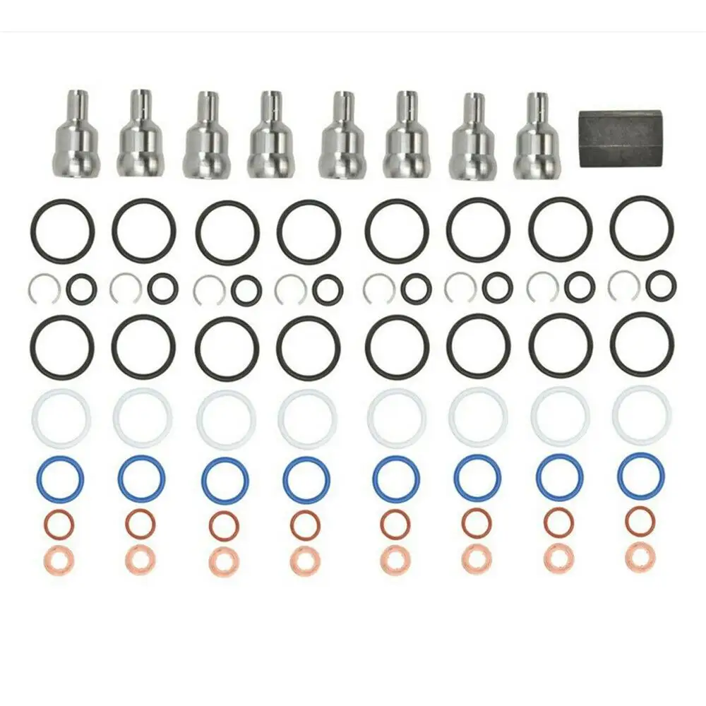 Авто аксессуары инструмент для удаления и уплотнительные кольца и уплотнитель инжектора комплекты Замена для Ford 6.0L Powerstroke масло Rail комплект для ремонта утечки