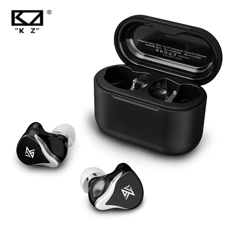 wireless earphones KZ Z3 1BA 1DD TWS Bluetooth 5.2 Earphones Hybrid Earphones APTX Wireless Touch Control Noise Sport Headset Z1 PRO S2 SKS SA08 headphones with microphone Earphones & Headphones