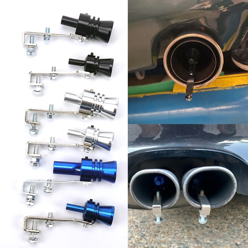 Sound-Whistle Muffler Refit-Device Exhaust-Pipe Turbo Universal Vehicle 1PC
