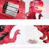 Hot new fire-breathing electric dinosaur 3D Tyrannosaurus design Light projection Walking sound model Situational animal pet toy 5