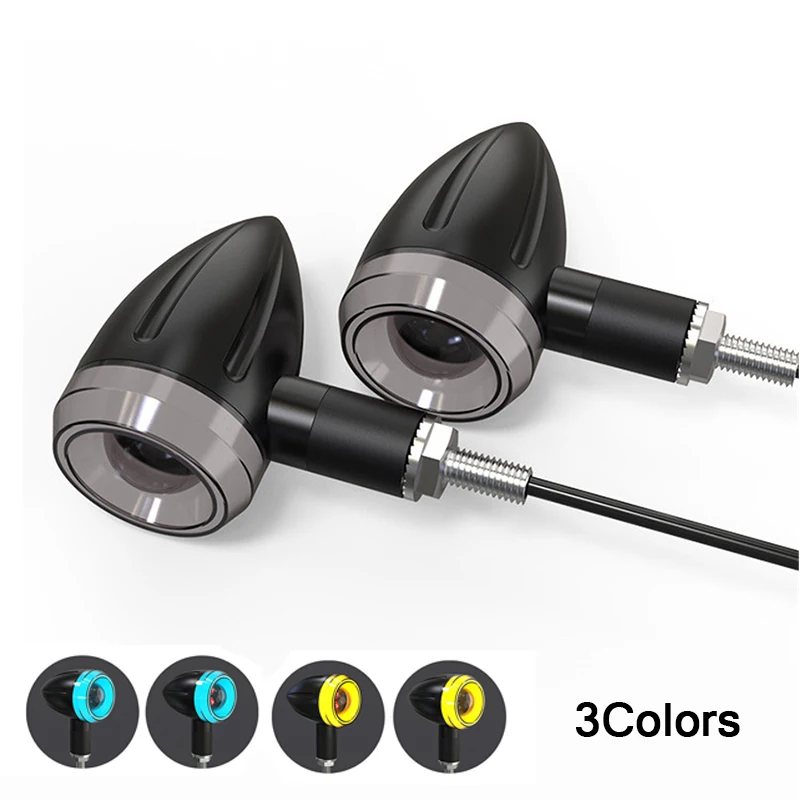 

4Pcs 3Colors Motorcycle Flowing LED Turn Signal Indicator + DRL + Stop Braking Taillight Flashing Light