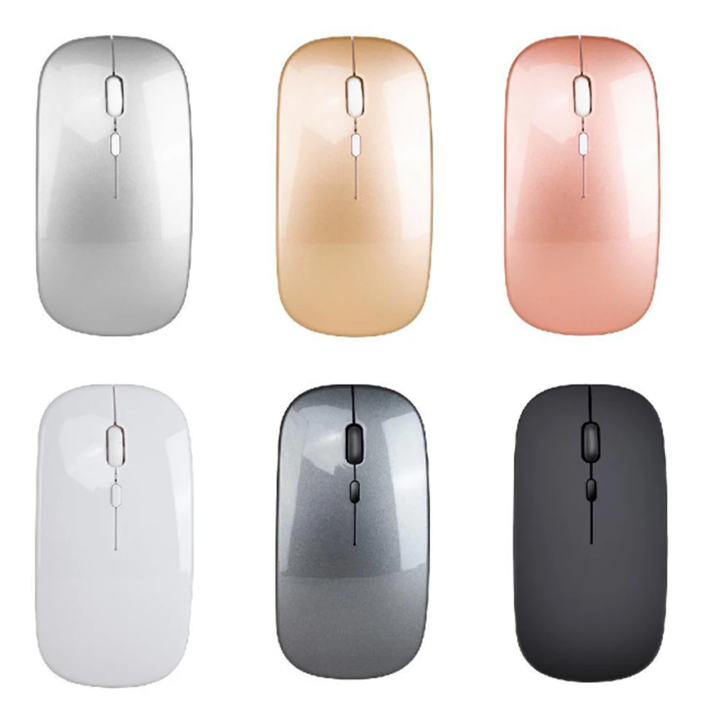 

Rechargeable Wireless Mouse, 2.4G Silent mouse, Mouse with USB Receive