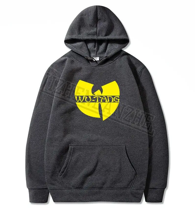 Wu Tang Clan толстовки музыка RZA GZA ODB метод человек Raekwon Rap хип хоп сексуальный подарок для мужчин белый Wu-Tang Толстовка Топы - Цвет: Темно-серый