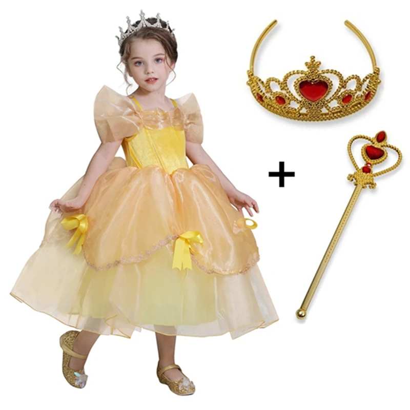 Baby Girls Halloween Cosplay Dress Princess Fancy Costume Beauty Up Kids Clothes Christmas For | Детская одежда и обувь