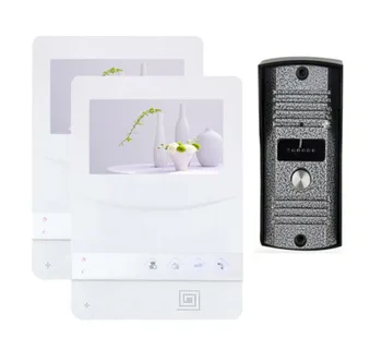 

XINSILU 4.3"Video Door Phone LCD Screen Monitor ABS Viewer Door Bell Video Intercom Monitor Kit IR Night Vision Camera Door Bell